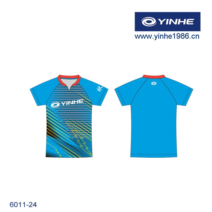 No.6011-24 V领省队同款T恤